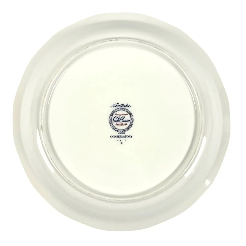 Noritake Conservatory Gala Cuisine 7915 Japan Soup/Pasta Bowls-Excellent!